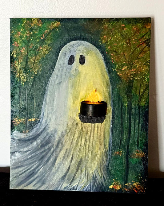 Ghost with Candle
